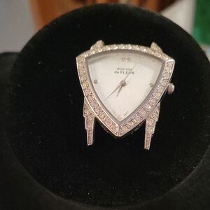 Montres de Fleur Silver Watch